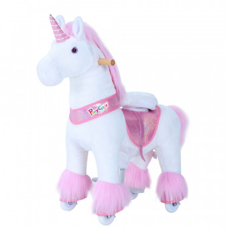 Ponycycle pink enhörning MELODY - Medium